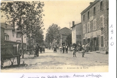Rues de Montrond les Bains