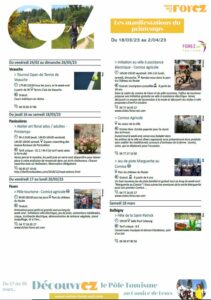 Vignette Manifestations Forez Est Mars Avril 2023