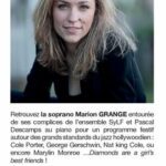 Affiche standards Jazz 21 janvier 2024