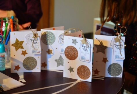 Atelier creation carte de voeux