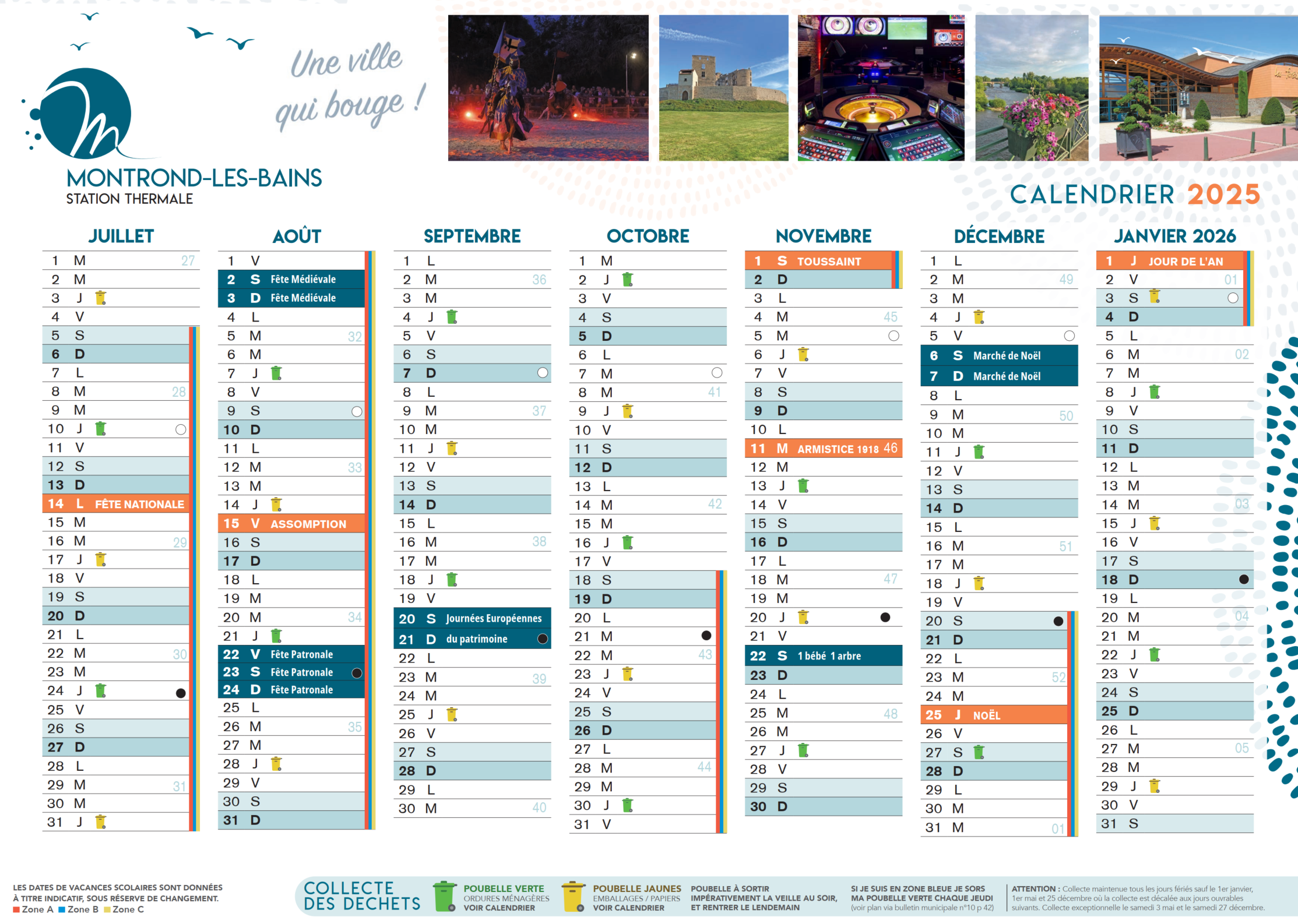 Calendrier 2025 P2 Calendrier 2025 P2
