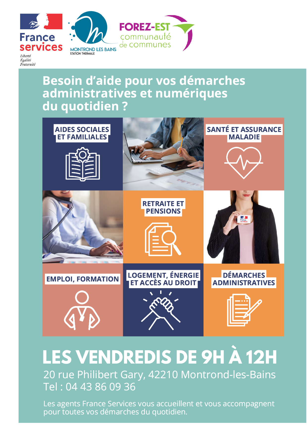 Affiche ouverture France service