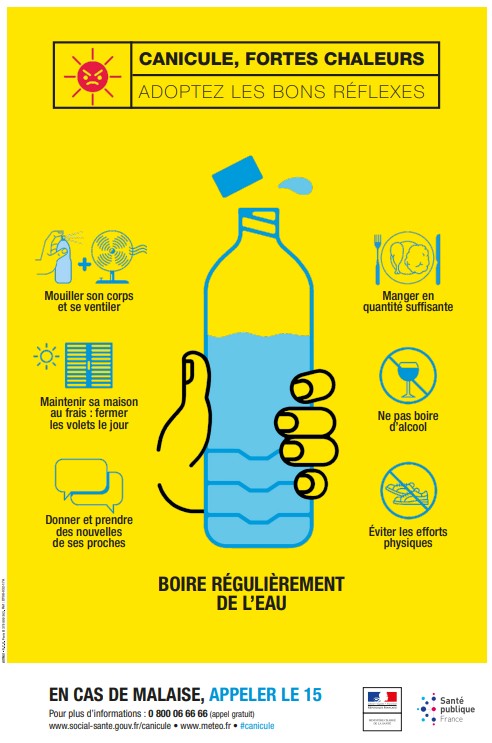 Les bons réflexes Canicule