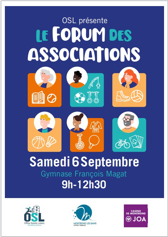 Affiche Forum des assos septembre 2025