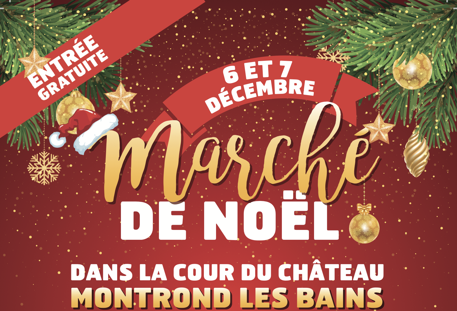 Vignette marché de Noel 2025