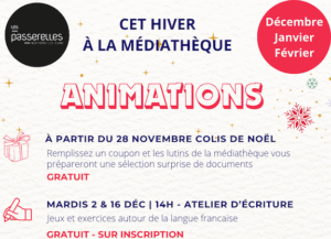 Visu Cet hiver à la médiathèque