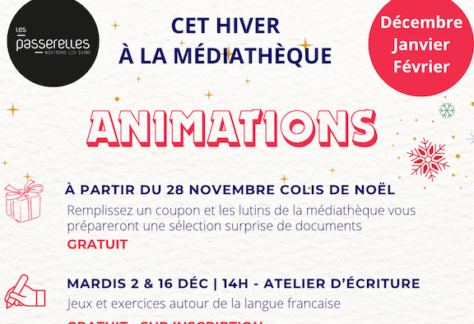 Visu Cet hiver à la médiathèque