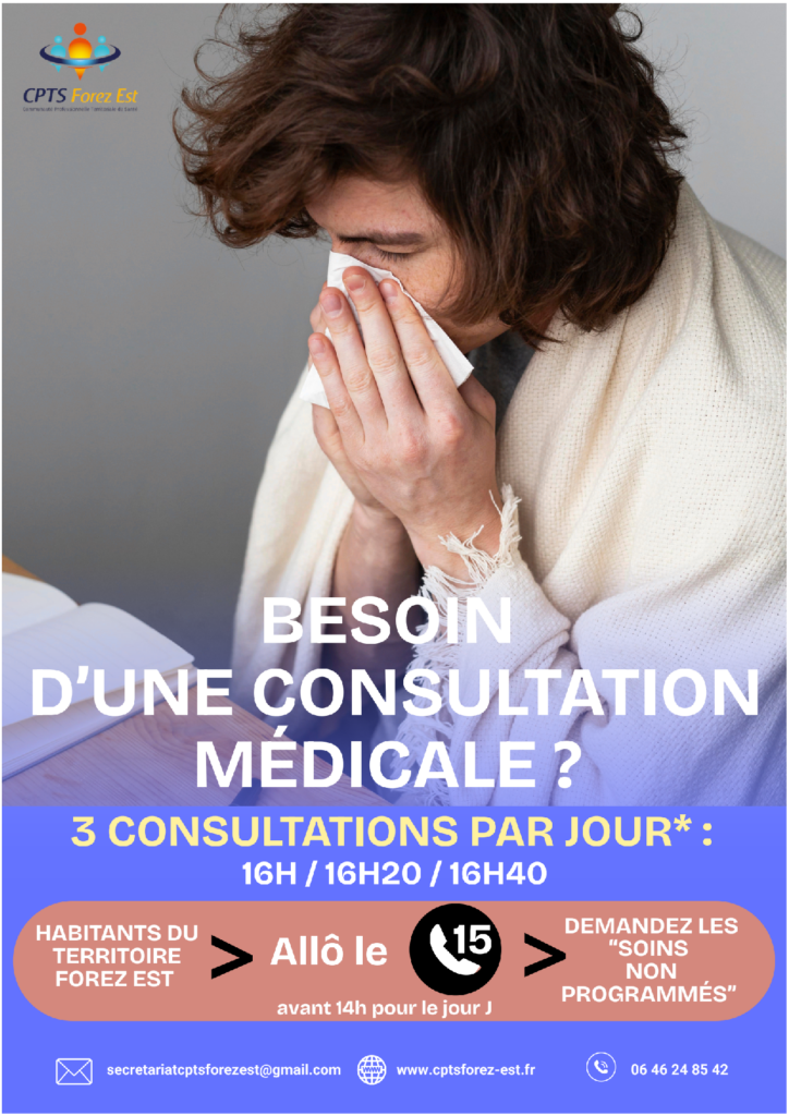 Affiche consultation médicale
