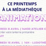 Couv ce printemps à la médiathèque Avril