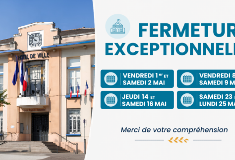 FERMETURE MAIRIE