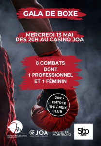 gala de boxe 13 mai