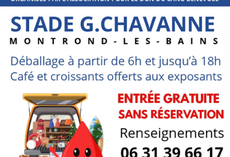 brocante don du sang 14juin G.chavanne
