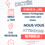 grande dictée 20 juin
