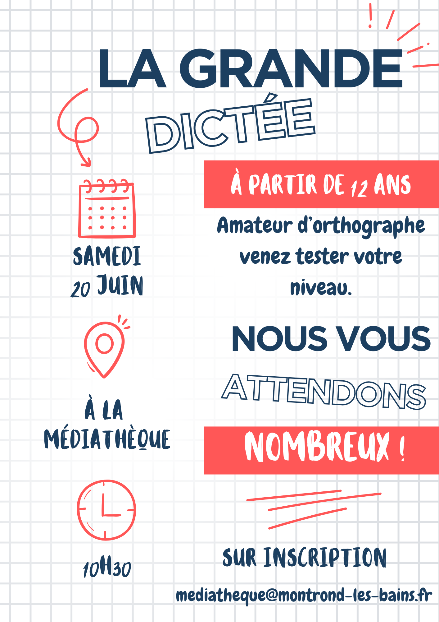 grande dictée 20 juin