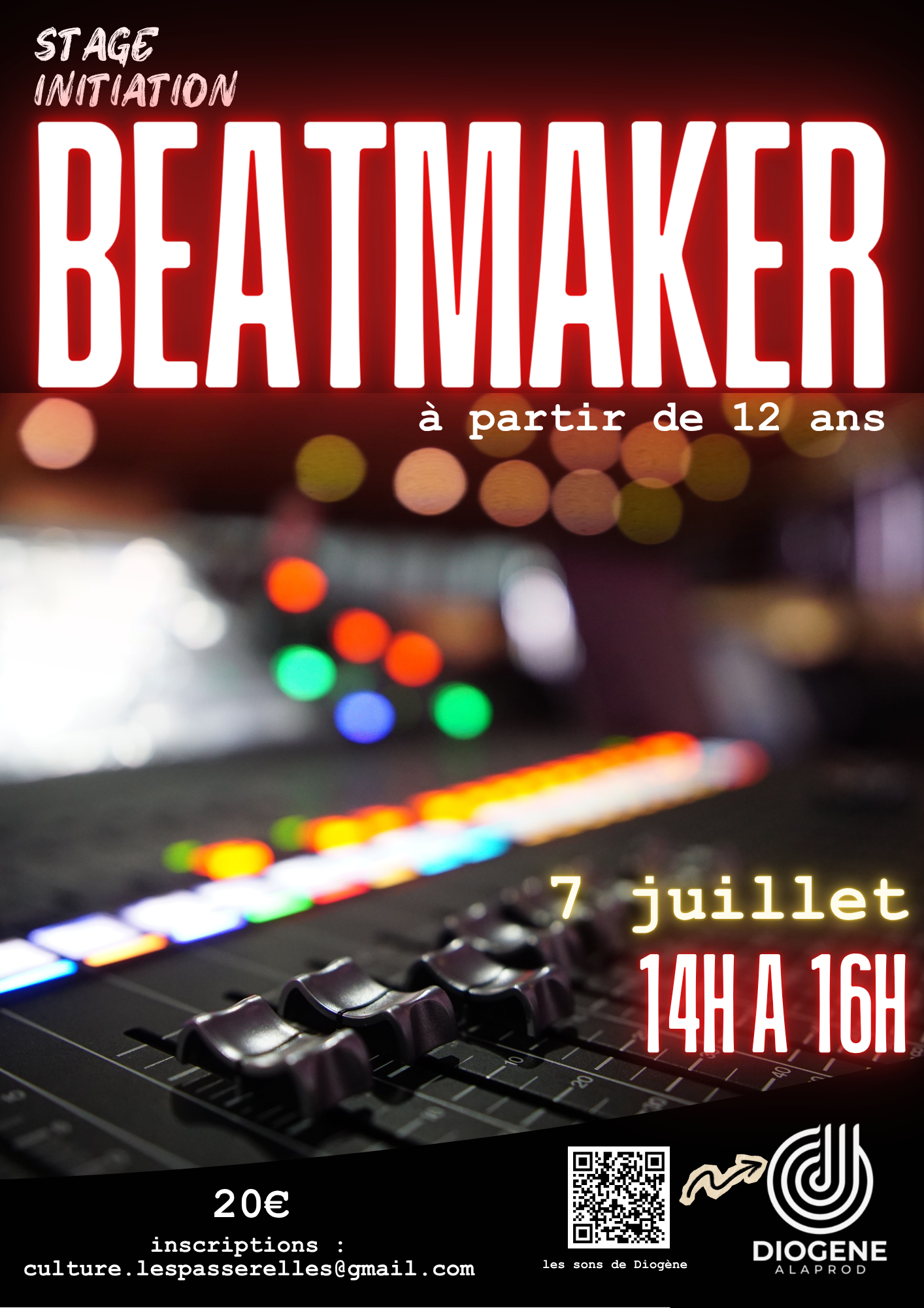 Stage BEATMAKER - 7JUILLET