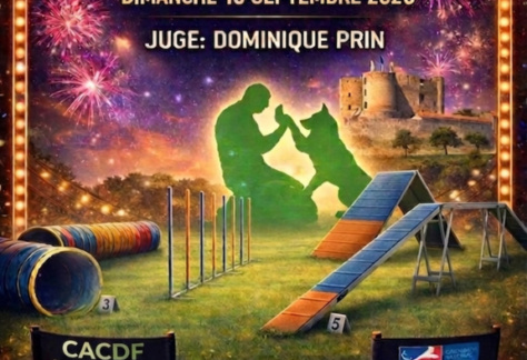 Affiche concours CACDF du 13 sept 2026