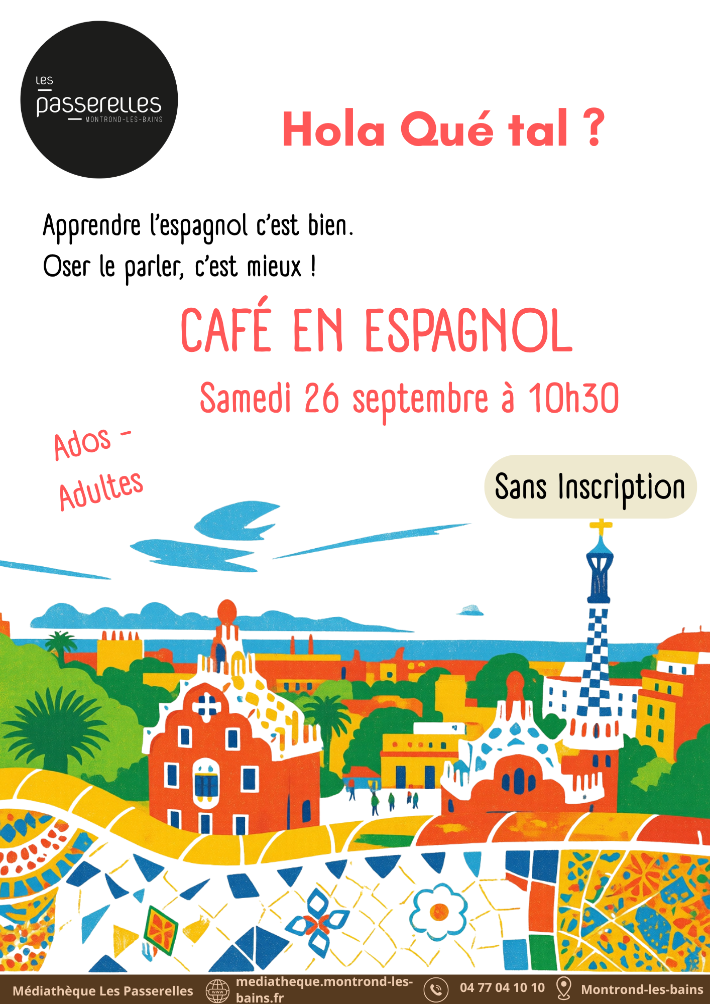 CAFE ESPAGNOL 26 SEPT - médithèque