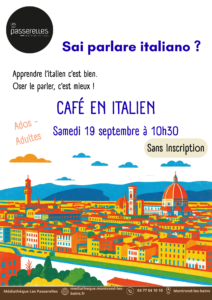 CAFE ITALIEN 19 SEPT - médithèque