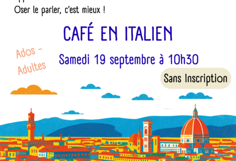 CAFE ITALIEN 19 SEPT - médithèque