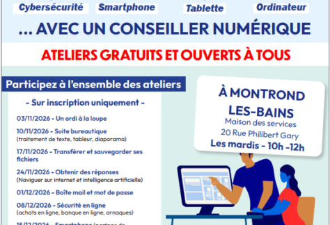 Ateliers numériques 2026