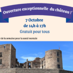 CHATEAU Ouverture exceptionnelle - 7oct