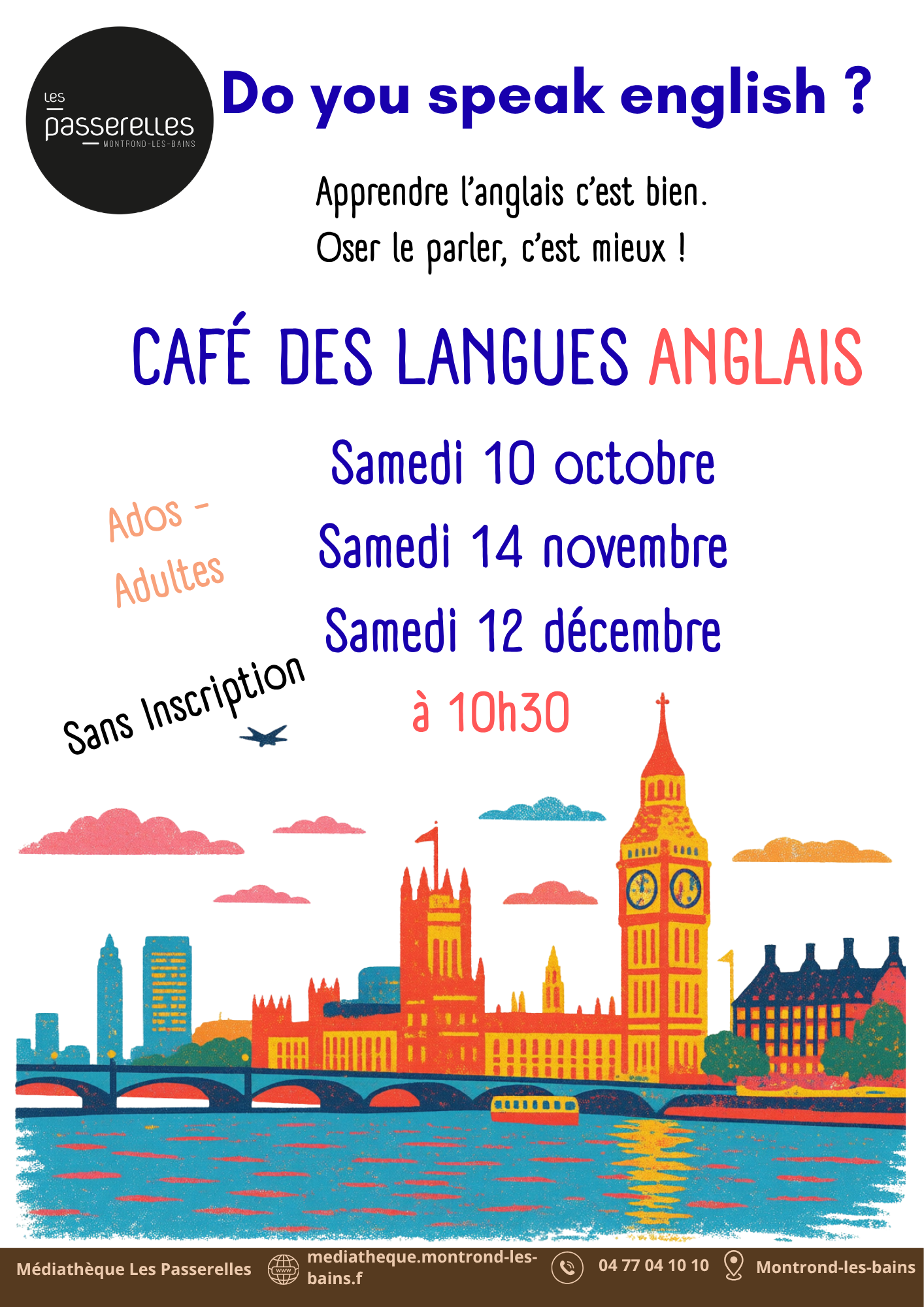 MEDIATHEQUE cafe anglais 10 oct