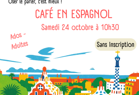 MEDIATHEQUE cafe espagnol - 24 oct