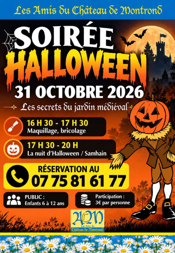 halloween amis du chateau